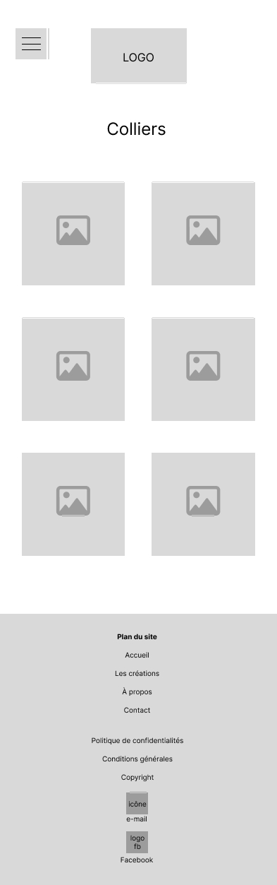 Wireframe Produit